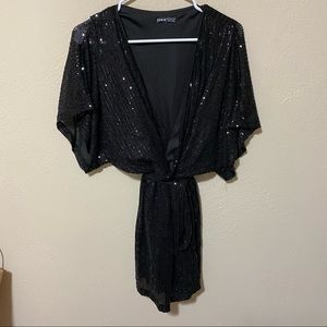 Black Sequin dress